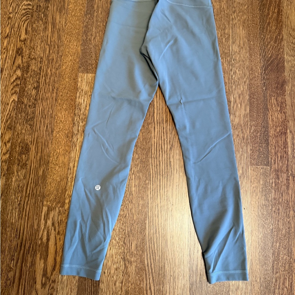 lululemon wunder under leggings size 4 medium forest green